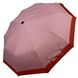Жіноча парасоля-напівавтомат в смужку, Calm Rain, червоний, 220-4 220-4 фото 1 | ANANASKO