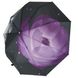 Жіноча парасоля напівавтомат "Calm Rain", на 9 спиць, фіолетовий,125-1 125-1 фото 2 | ANANASKO