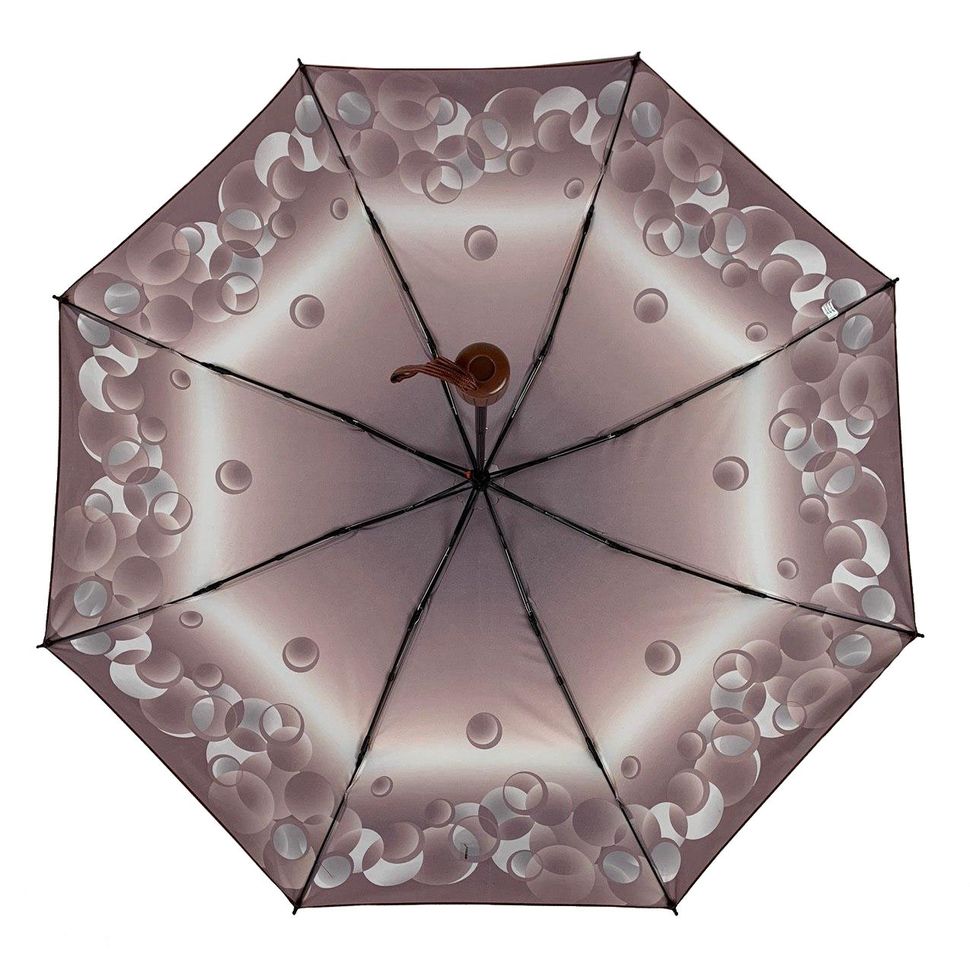 Жіноча механічна парасолька на 8 спиць від SL, коричневий, 35011-3  35011-3 фото | ANANASKO