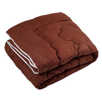 Одеяло полуторное из холлофайбера 150х210 Ananasko KL46 на сезон Осень/Зима 300 г/м² за 515 грн