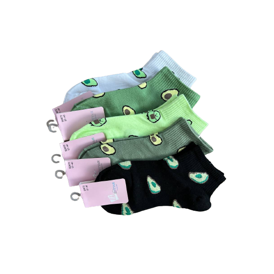 Шкарпетки жіночі 37-40 р. Ananasko O2872 (5 шт/уп)  O2872 фото | ANANASKO