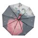 Жіноча парасоля напівавтомат "Calm Rain", на 9 спиць, рожевий колір, 125-2 125-2 фото 7 | ANANASKO