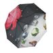 Жіноча парасоля напівавтомат "Calm Rain", на 9 спиць, рожевий колір, 125-2 125-2 фото 1 | ANANASKO