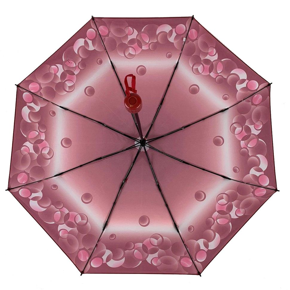 Жіноча механічна парасолька на 8 спиць від SL, червоний, 35011-2  35011-2 фото | ANANASKO