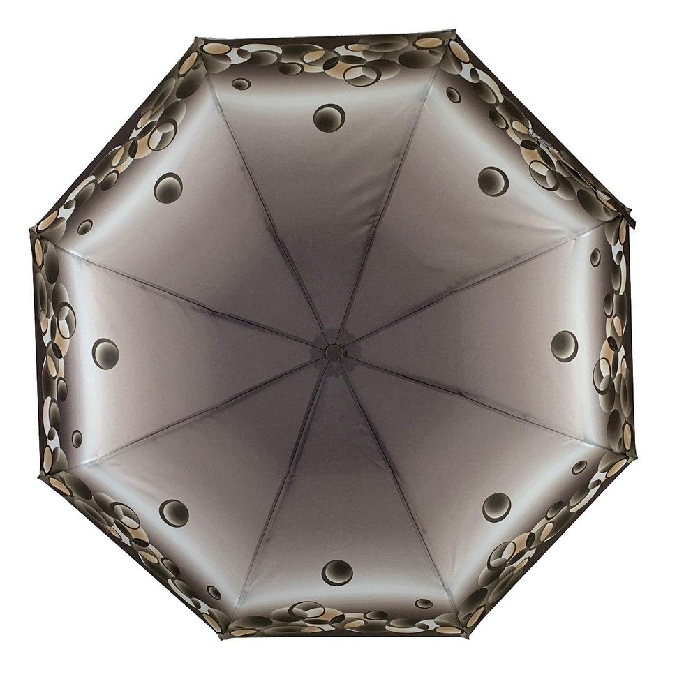 Жіноча механічна парасолька на 8 спиць від SL, сірий, 35011-6  35011-6 фото | ANANASKO