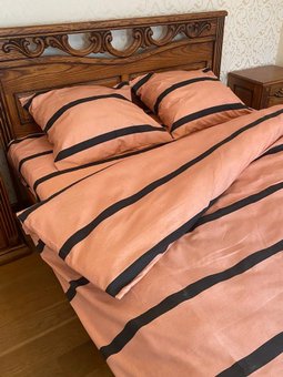 Комплект постельного белья двуспальный евро Бязь Полиэстер Ananasko 854587 90 ниток/см² 854587(e) фото | ANANASKO