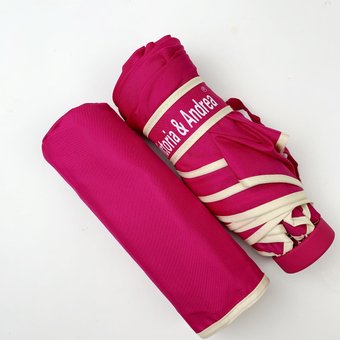 Механический мини-зонт "Малютка" от Victoria-Andrea, розовый, 8701-4 за 434 грн