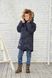 Зимняя камуфляжная куртка на мальчика 140 18881(Синий камуфляж) фото 7 | ANANASKO
