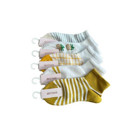 Шкарпетки жіночі 37-40 р. Ananasko B2846 (5 шт/уп)  B2846 фото | ANANASKO