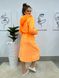 Халат женский плюшевый оранжевый 42-46 р H7 Lakerta H7(42-46) фото 2 | ANANASKO