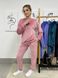 Жіночий костюм велюровий рожевий 48 р Lakerta PV4 PV4(48) фото 1 | ANANASKO