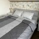 Комплект постельного белья двуспальный евро Бязь Голд Ananasko 1513160 1513160(e) фото 1 | ANANASKO