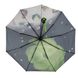 Женский зонтик полуавтомат "Calm Rain", модель "Brilliant" на 9 спиц, салатовый, 125-3 125-3 фото 5 | ANANASKO