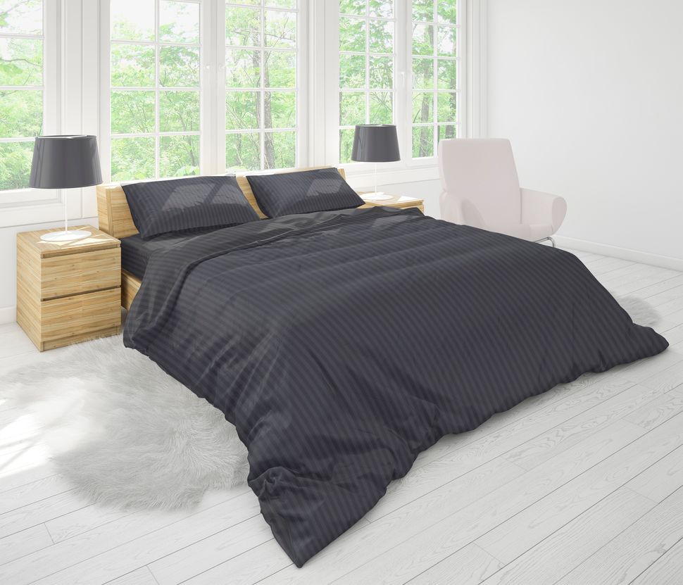 Комплект постельного белья двуспальный на резинке Бязь Голд Ananasko 1410027 140 ниток/см² 1410027(2,0) фото | ANANASKO