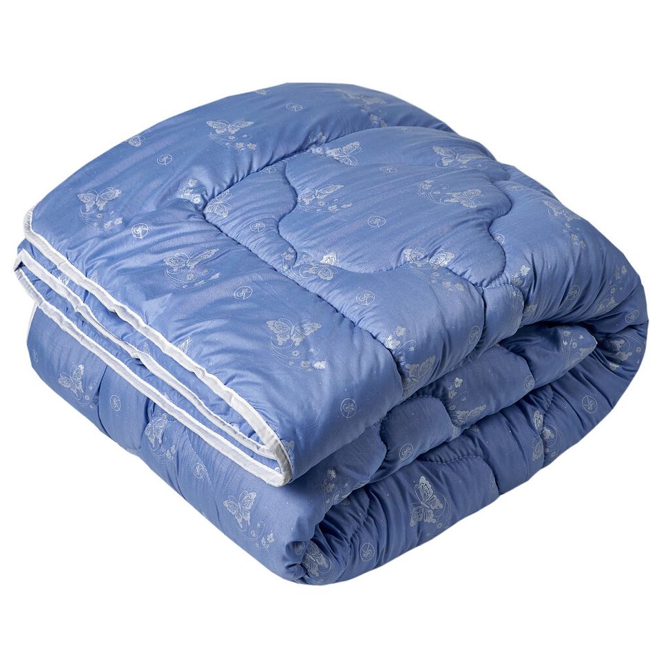 Одеяло двуспальное из холлофайбера 180х210 осень/зима/весна Ananasko C4 400 г/м² C4(2,0) фото | ANANASKO