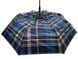 Зонтик полуавтомат на 8 спиц синий в клеточку Susino 02076-1 02076 фото 4 | ANANASKO