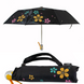 Женский зонт-полуавтомат с серебристым напылением от Max, жетлая ручка, 124-3 124-3 фото 2 | ANANASKO