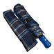 Зонтик полуавтомат на 8 спиц синий в клеточку Susino 02076-1 02076 фото 2 | ANANASKO
