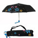 Женский зонт-полуавтомат с серебристым напылением от Max, синяя ручка, 124-4 124-4 фото 2 | ANANASKO