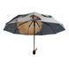 Жіноча парасоля напівавтомат "Calm Rain", на 9 спиць, помаранчевий, 125-5 125-5 фото 4 | ANANASKO