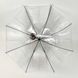 Детский прозрачный зонт трость от Max Comfort с белой ручкой, 027-1 027-1 фото 4 | ANANASKO