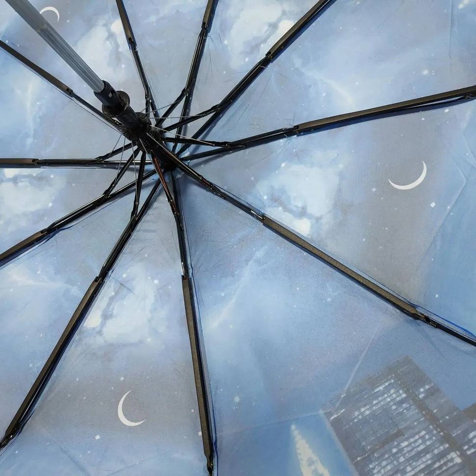 Зонт полуавтомат на 10 спиц "Ночные города" SL lg0492-5  lg0492 фото | ANANASKO