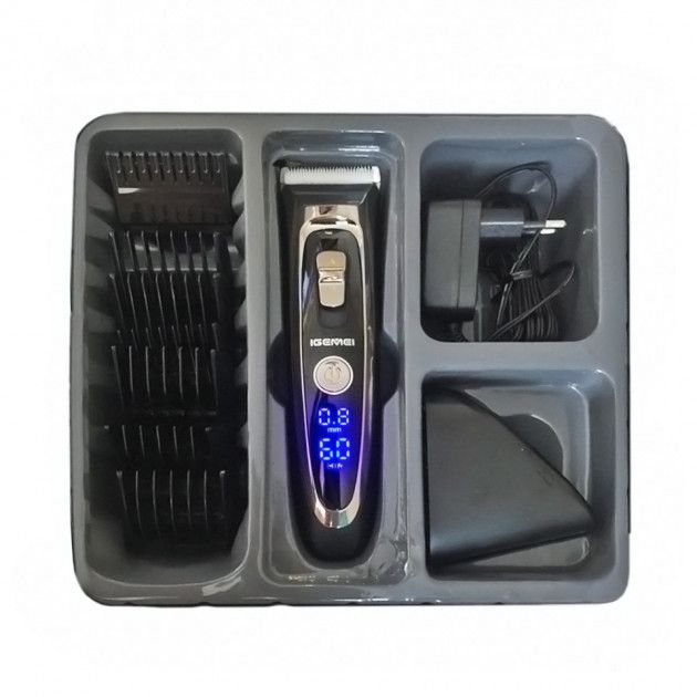 Машинка для стрижки волосся Gemei GM-800 акумуляторна  GM800 фото | ANANASKO