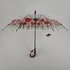 Прозорий зонт-трость з зображенням різних тюльпанів, напівавтомат від фірми "Feeling rain" - 1315-3 1315-3 фото 2 | ANANASKO