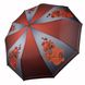 Женский зонт-полуавтомат c принтом орхидей от Flagman, бордовый, 509-1 509-1 фото 1 | ANANASKO