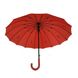 Жіноча парасоля-тростина з логотипами брендів, напівавтомат, червоний, 1001-5 1001-5 фото 5 | ANANASKO