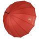 Жіноча парасоля-тростина з логотипами брендів, напівавтомат, червоний, 1001-5 1001-5 фото 3 | ANANASKO