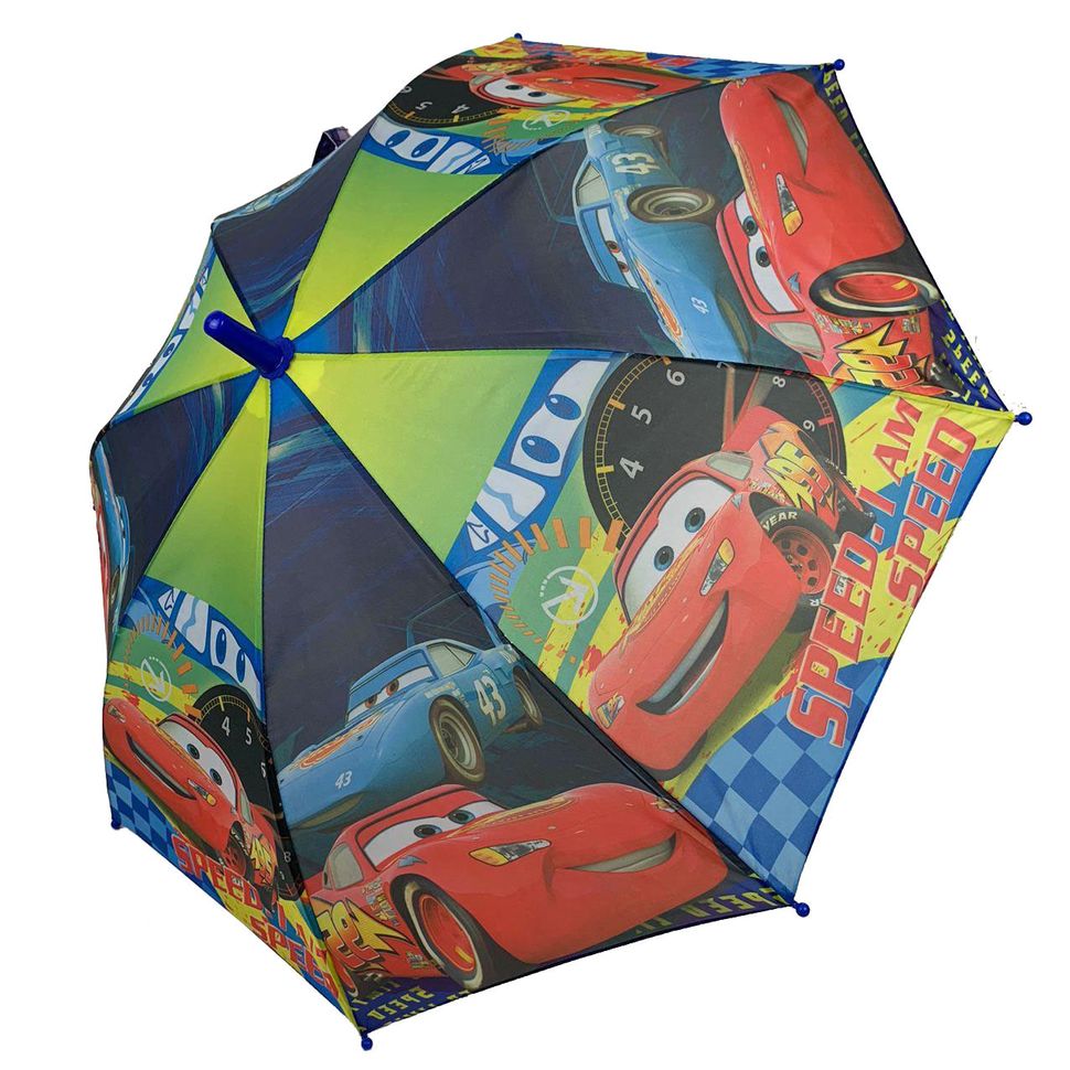 Дитяча парасоля-тростина "Тачки-Маквін" для хлопчика від Paolo Rossi, різнокольоровий, 008-2  008-2 фото | ANANASKO