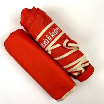 Механічна міні-парасоля "Малютка" від Victoria-Andrea, червоний, 8701-8 за 407 грн