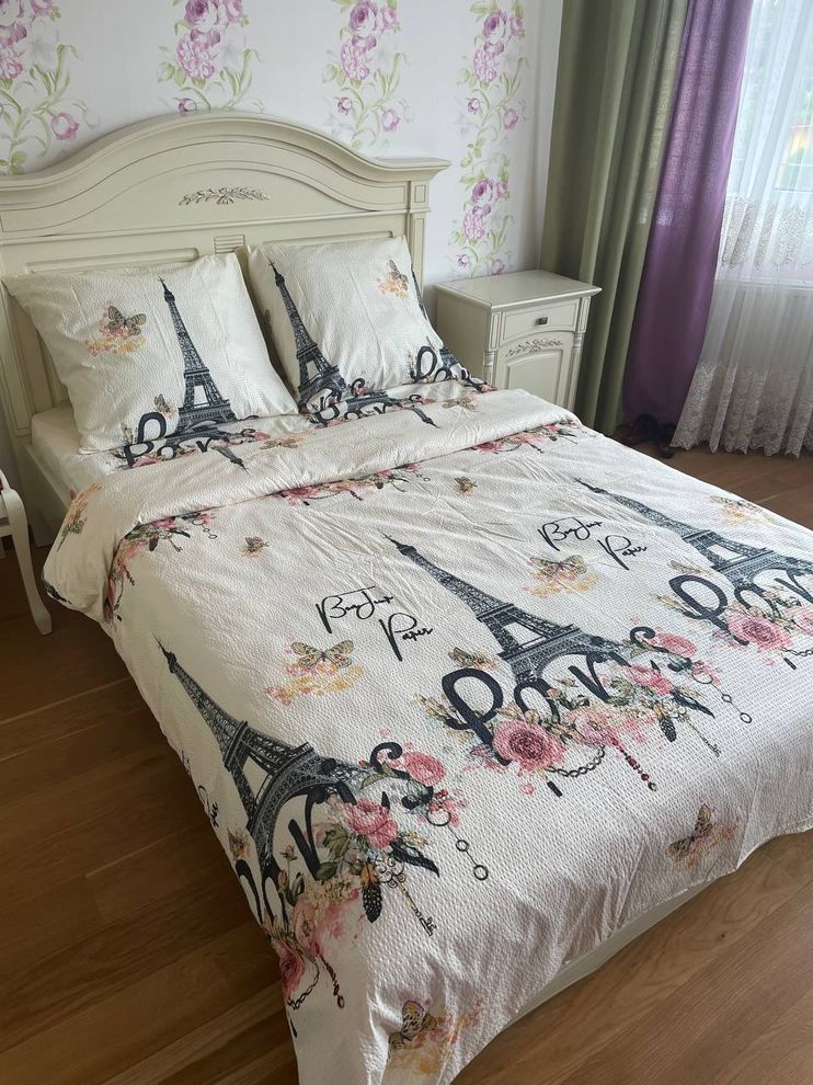 Комплект постельного белья полуторный Жатка Ananasko 8623 90 г/м2 8623(1,5) фото | ANANASKO