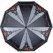 Женский складной зонт-полуавтомат c принтом Эйфелевой башни от Flagman, черный, 509-2 509-2 фото 2 | ANANASKO