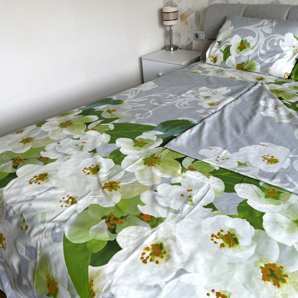 Комплект постельного белья двуспальный Бязь Полиэстер Ananasko 850309 90 ниток/см² 850309(2,0) фото | ANANASKO
