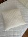 Подушка холлофайбер на блискавці 70х70 бежевого кольору Ananasko NZ3 NZ3(70x70) фото 3 | ANANASKO