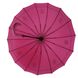 Жіноча парасоля-тростина з логотипами брендів, напівавтомат, рожевий колір, 1001-1 1001-1 фото 5 | ANANASKO