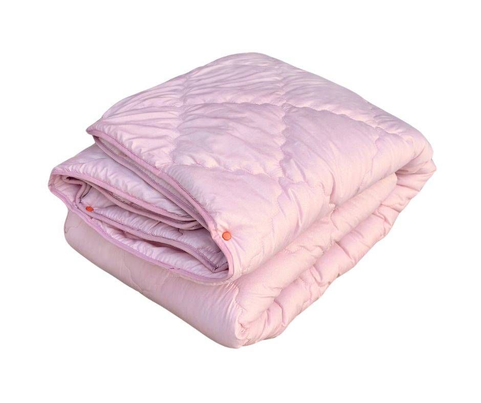 Одеяло 4 сезона двуспальное розовое 180х210 Ananasko KZ38 200 г/м² летнее, 300 г/м² зимнее KZ38(2,0) фото | ANANASKO