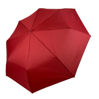 Женский механический зонт Feeling Rain, красный, 305D-1