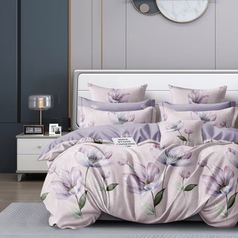 Комплект постельного белья двуспальный на резинке Бязь Голд Ananasko 143193 115 г/м² 143193(2,0) фото | ANANASKO