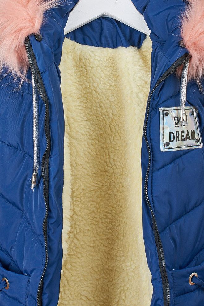 Зимняя куртка на девочку 134 р. Ananasko 2142  2142 фото | ANANASKO