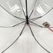 Детский прозрачный зонт трость от Max Comfort с красной ручкой, 027-5 027-5 фото 5 | ANANASKO