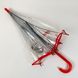 Дитяча прозора парасоля тростина від Max Comfort з червоною ручкою, 027-5 027-5 фото 6 | ANANASKO