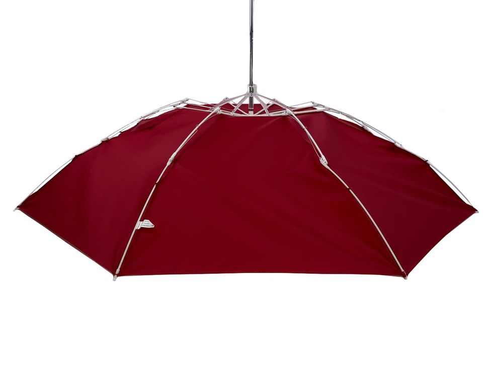 Женский механический зонт Feeling Rain, красный, 305D-1  305D-1- фото | ANANASKO