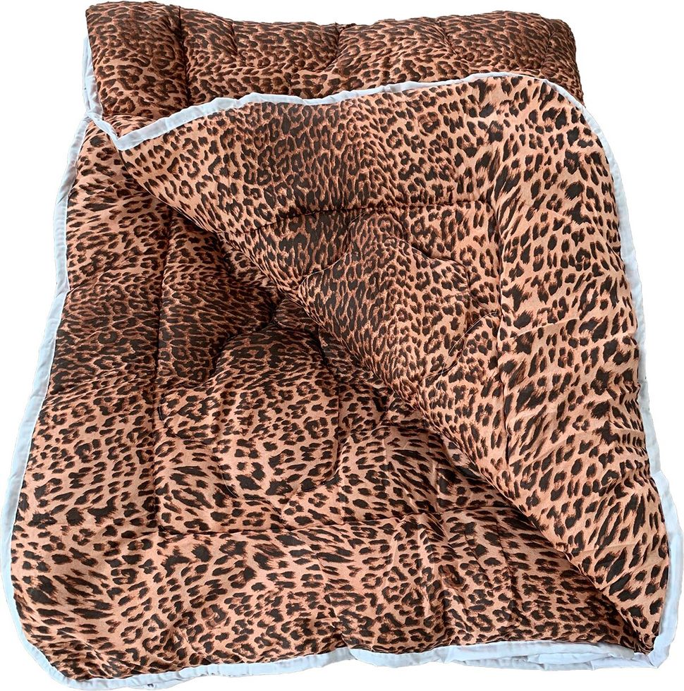 Одеяло синтепоновое двуспальное коричневого цвета Ananasko S536  S536 (2,0) фото | ANANASKO