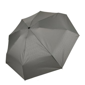 Женский механический мини-зонт Flagman "Малютка", серый, 504-7
