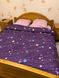 Комплект постельного белья двуспальный евро Звезды Бязь Голд Ananasko 157631 157631(e) фото 1 | ANANASKO