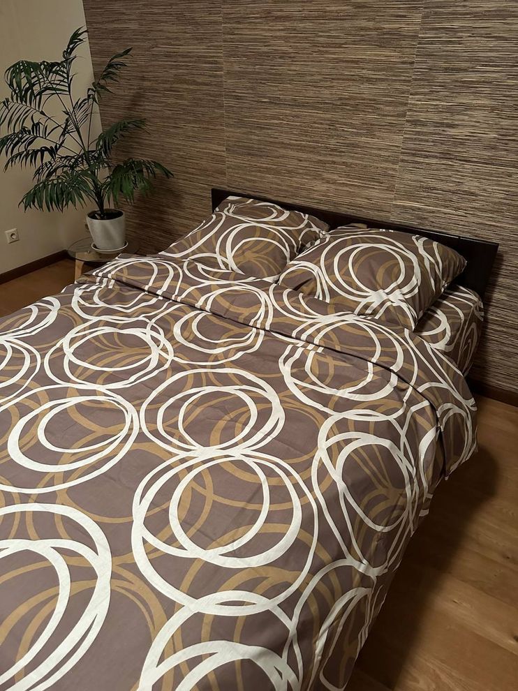 Комплект постельного белья двуспальный Бязь Голд Ananasko 1742 140 ниток/см² 1742(2,0) фото | ANANASKO