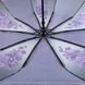 Жіноча парасоля-напівавтомат з принтом орхідей від Flagman, фіолетовий, 509-5 509-5 фото 4 | ANANASKO